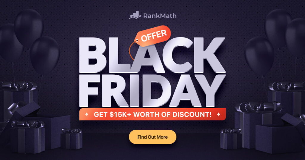 WP Realtalk - Black Friday Sale 2023 RankMath Rank Math SEO Plugin