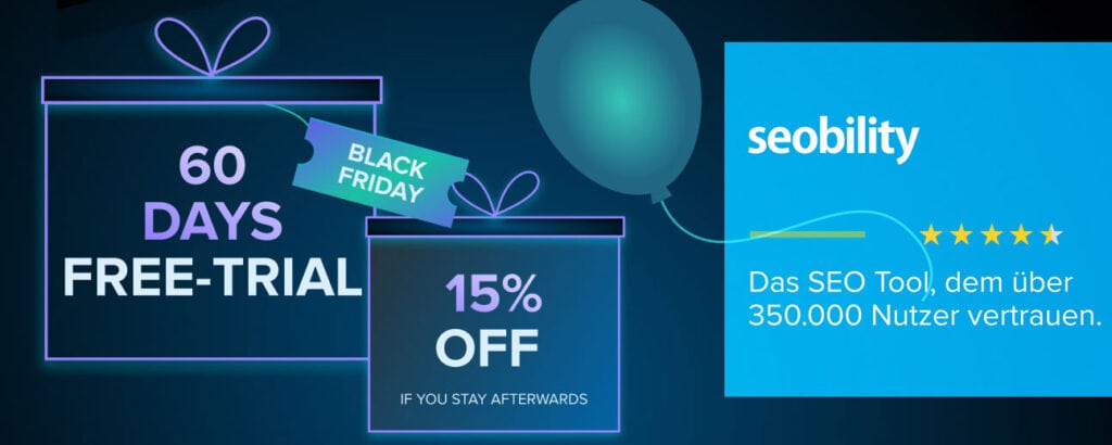 WP Realtalk - Seobility SEO Tool All-in-One - Black Friday Deal 2023